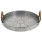 Maple and Jade Metal Tray in Grey, , large