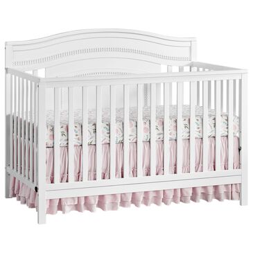 Oxford Baby Briella 4-In-1 Convertible Crib in White, , large