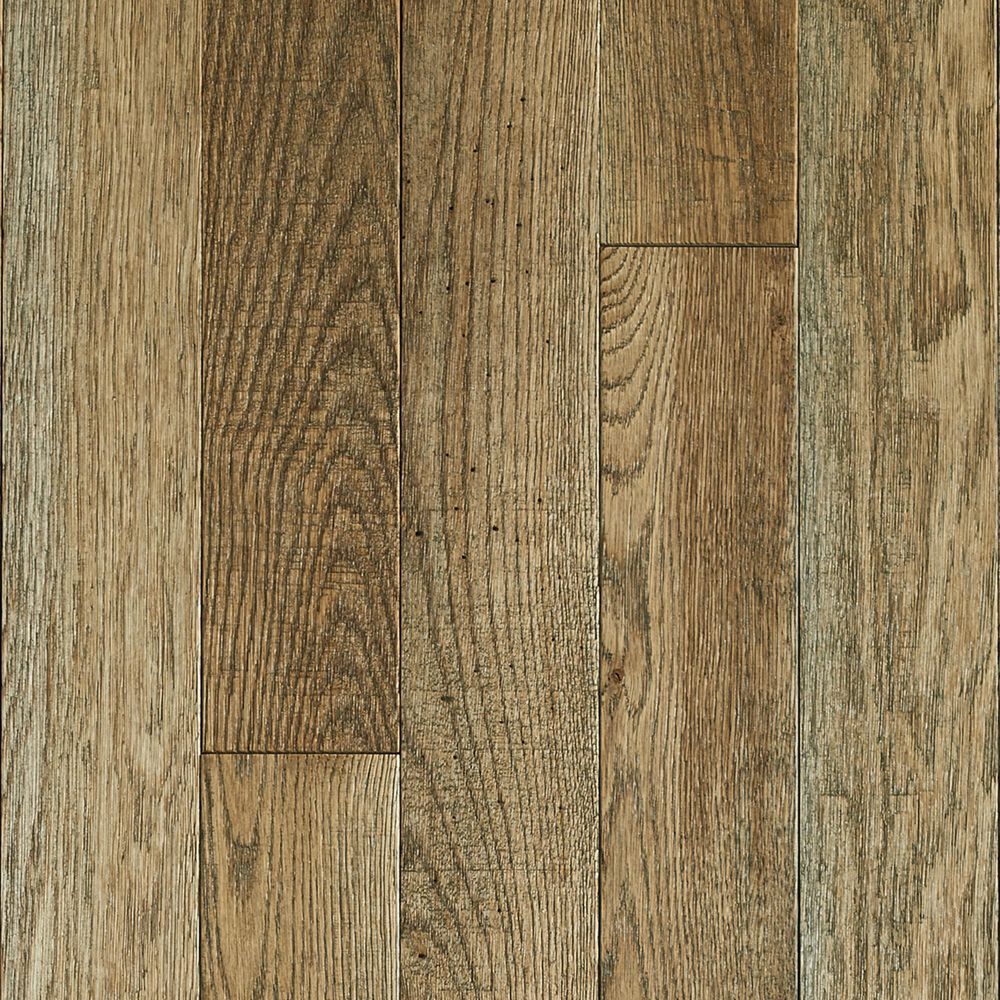 Bruce Barnwood Living Brooke Oak Solid Hardwood, , large
