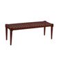 Martin Svensson Home Harness Bench in Cognac Brown Leather, , large