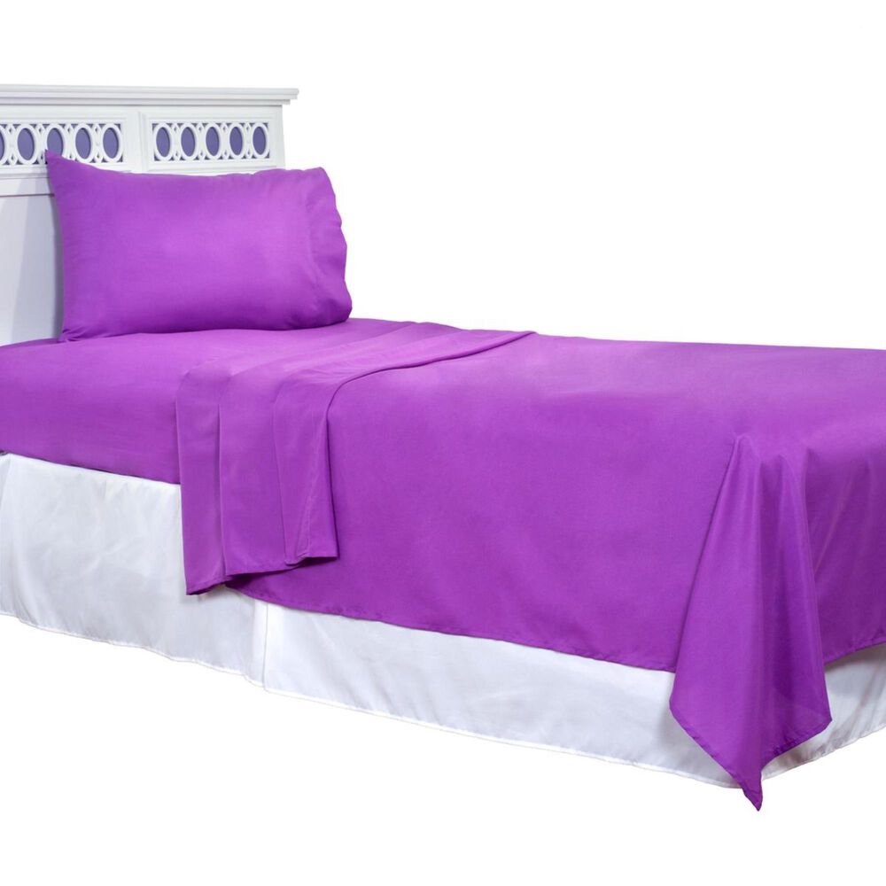 Timberlake 3 Piece Twin Sheet Set in Purple NFM
