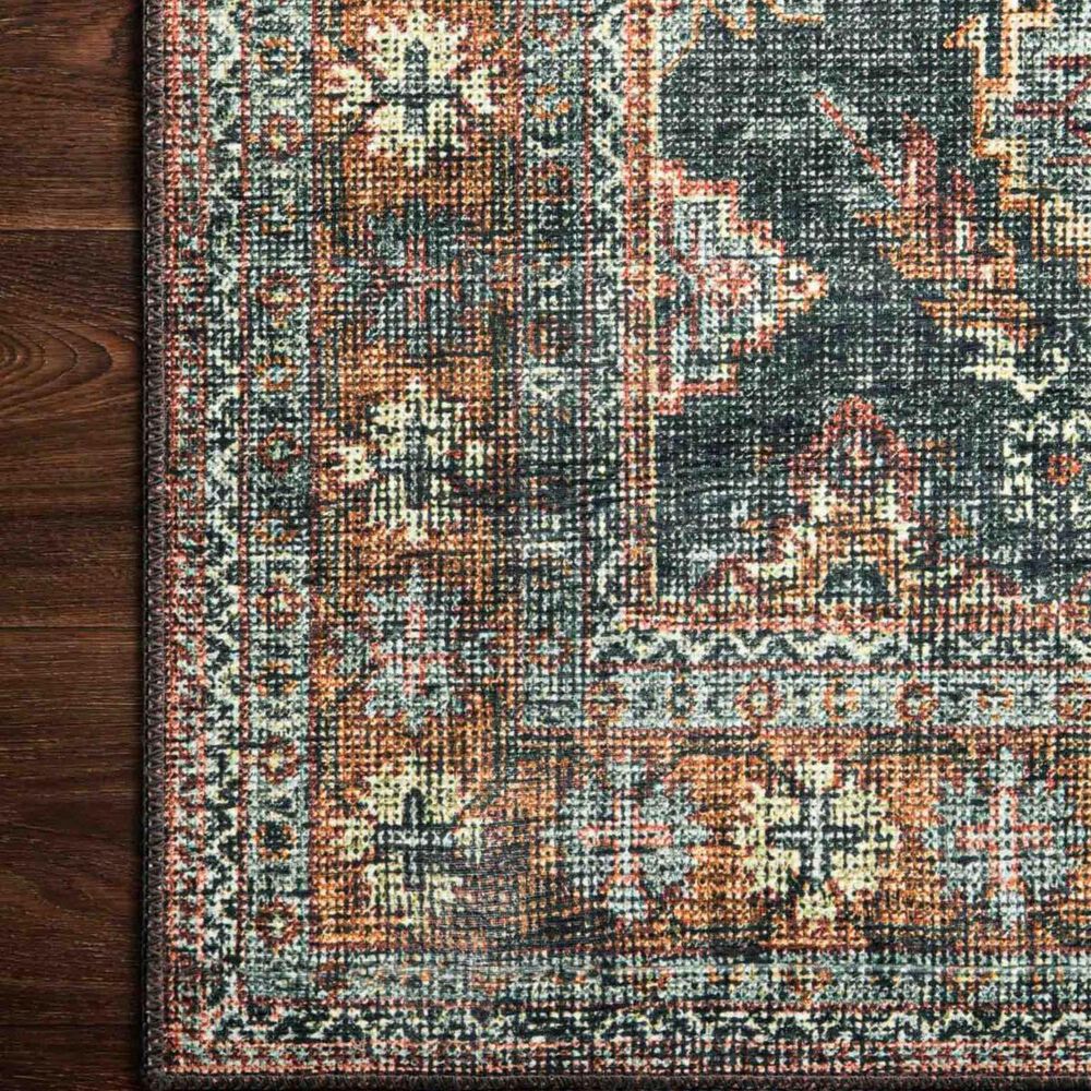 Loloi II Skye SKY-10 3&#39;6&quot; x 5&#39;6&quot; Sea and Rust Area Rug, , large