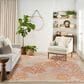 Nourison Garden Oasis Nautical Coral 9" x 12" Indoor/Outdoor Area Rug, , large