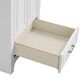 37B Lucerne 24" Single Bathroom Vanity Cabinet in Bright White with Marble Top and Backsplash, , large
