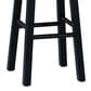 Linon Home Decor Abby 29" Bar Stool in Black, , large