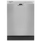 Whirlpool 24" Built In Dishwasher with Boost Cycle in Stainless Steel, , large