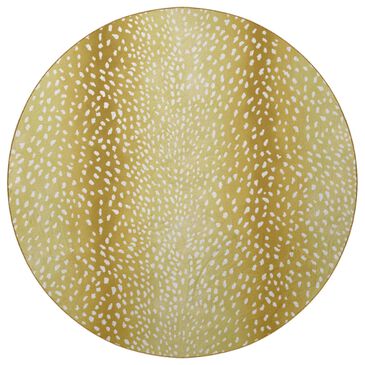 Dalyn Rug Company Akina AK3 8" Round Gold Area Rug, , large