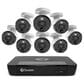 Swann 8 Camera 8 Channel 4K Ultra HD Pro Enforcer NVR Security System in White, , large