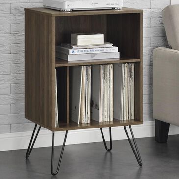 Novogratz Concord Turntable Stand in Walnut, , large