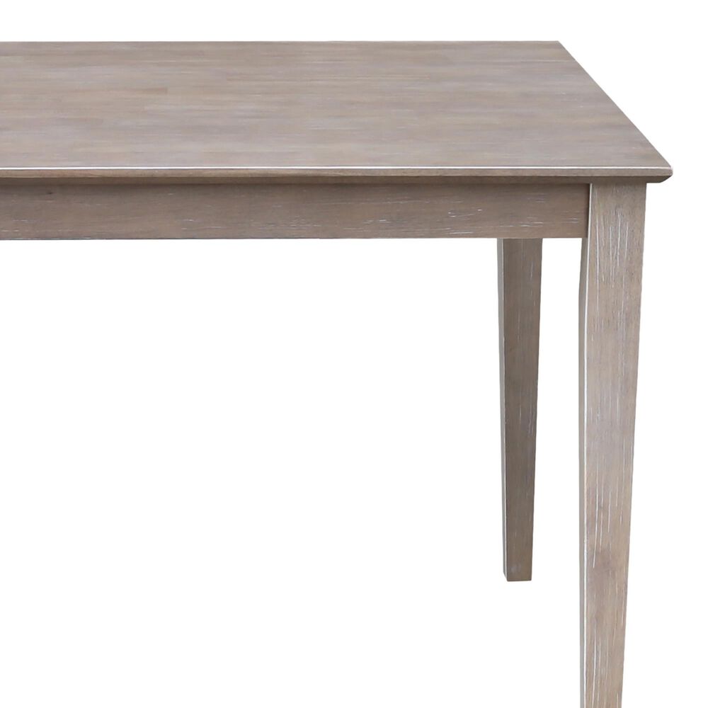 International Concepts 5-Piece 36&quot; Dining Set in Graywashed and Clay Taupe, , large