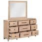 Belle Furnishings Proximity Place 5-Piece King Panel Bedroom Set in Barley Buff, , large