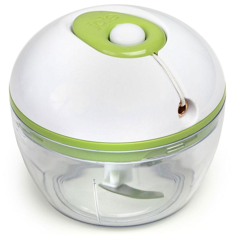 Joie String Pull Mincer in White and Green, , large