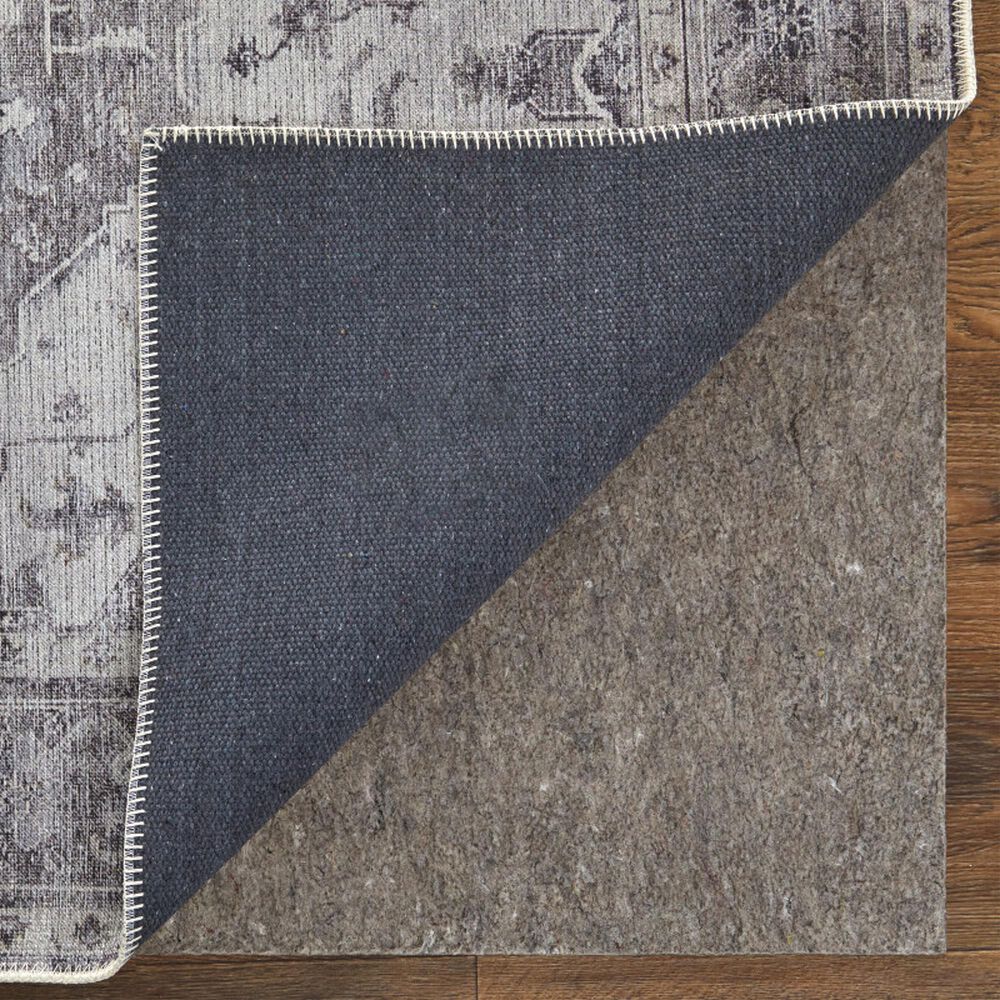 Feizy Percy 4&#39; x 6&#39; Gray and Ivory Area Rug, , large