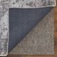 Feizy Percy 4" x 6" Gray and Ivory Area Rug, , large