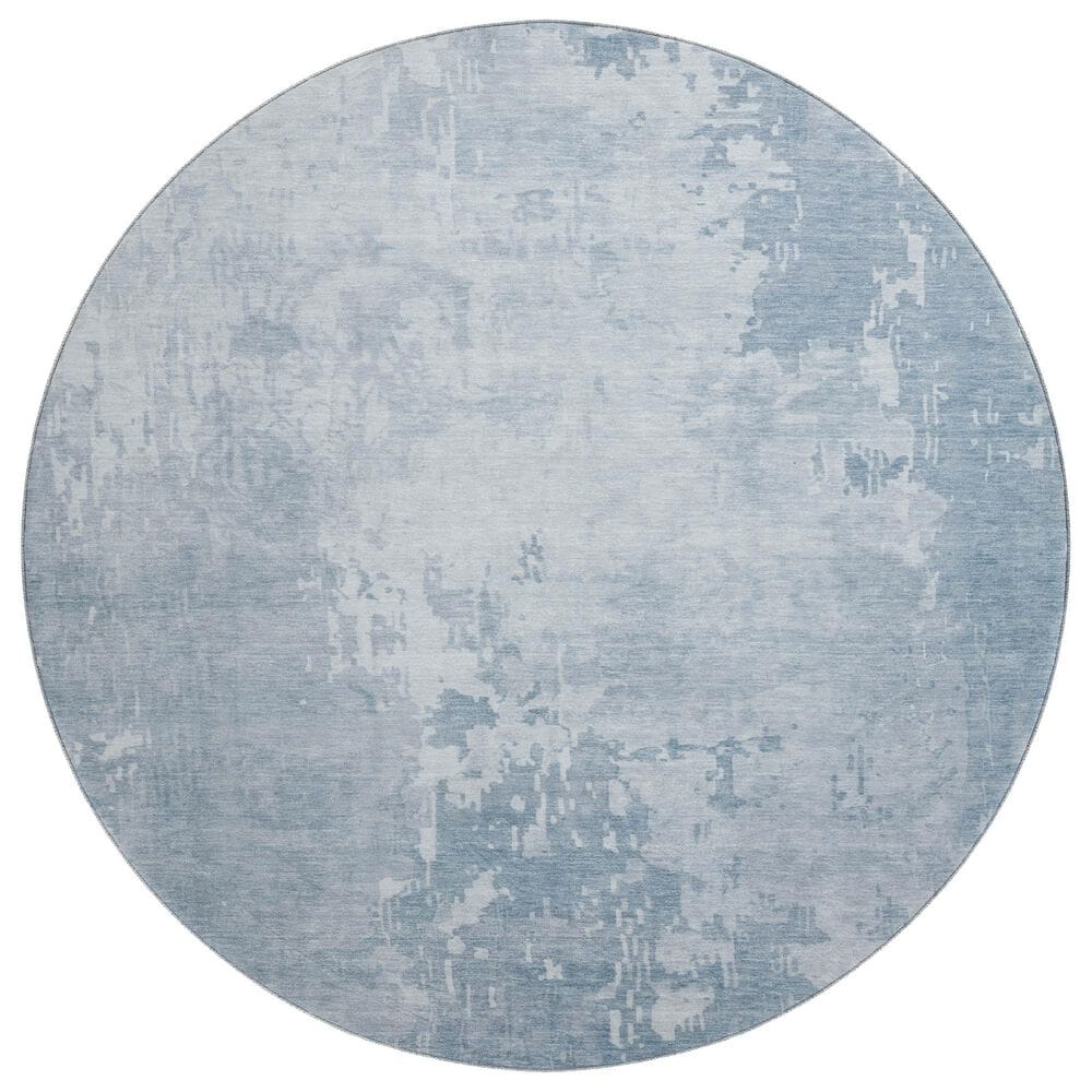 Dalyn Rug Company Pacifica PA11 8" Round Sky Area Rug, , large