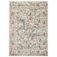 Rifle Paper Co. x Loloi Laurel Peacock Garden 9"2" x 12"2" Cream Area Rug, , large