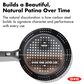 Green Pan Obsidian 12" Open BBQ Pan with Silicone Sleeve in Black, , large