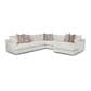 Moore Furniture Jude 3-Piece Sectional with Reversible Chaise in Natural, , large