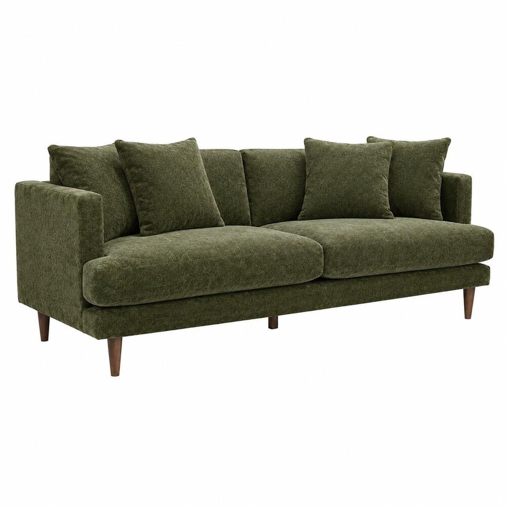 Porter Designs Quimby Stationary Sofa in Spinach, , large