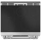 Cafe 30" Slide-In Front Convection Double Oven Range in Stainless Steel, , large