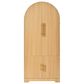 HOMLUX 72" Tall Arched Kitchen Pantry Cabinet in Natural, , large