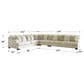 Ashley Rawcliffe 4-Piece Reversible L-Shaped Sectional Set in Parchment, , large