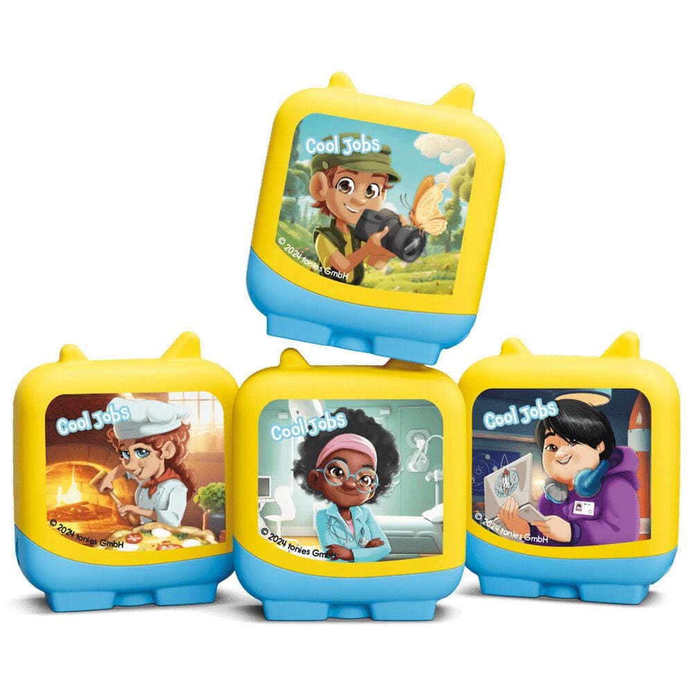 Tonies Cool Jobs Clever Learning Toy 4-Pack in Yellow, , large