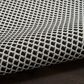 Nourison Courtyard Black and White 5" x 7" Indoor/Outdoor Area Rug, , large