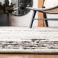 Safavieh Natura NAT325Z 9" x 12" Black and Ivory Area Rug, , large