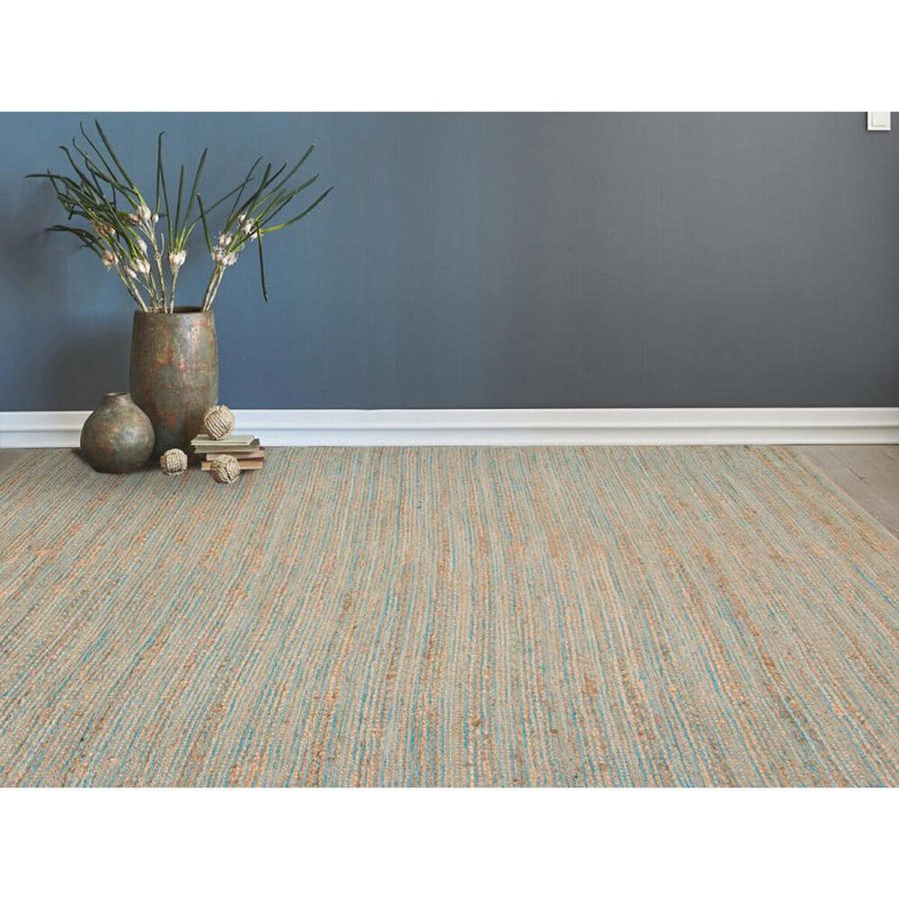 Amer Rugs Naturals 8&#39; x 10&#39; Blue Area Rug, , large