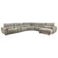 HAINING 6-Piece Power Reclining Sectional in Saganaga Sage, , large