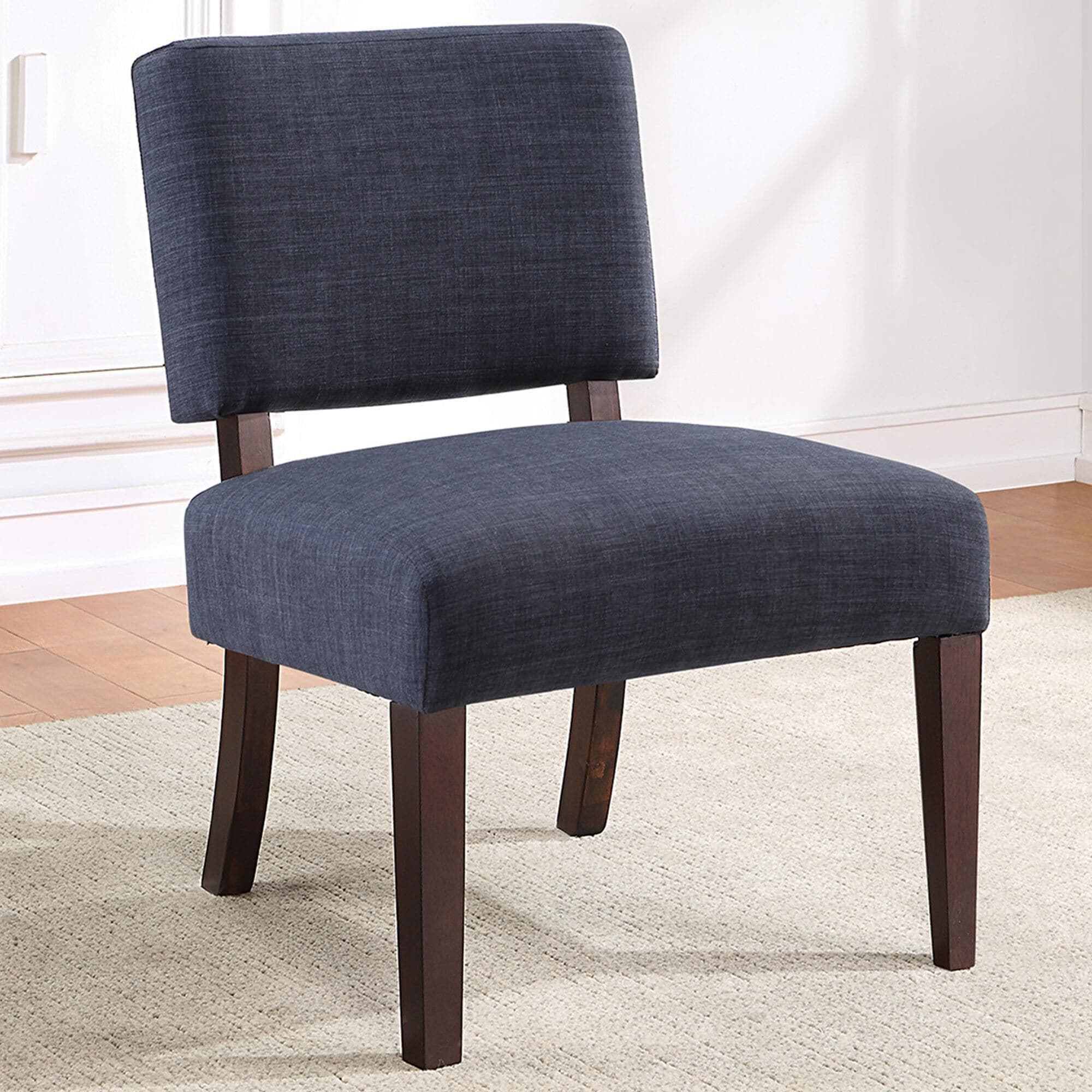 OSP Home Jasmine Accent Chair in Navy NFM