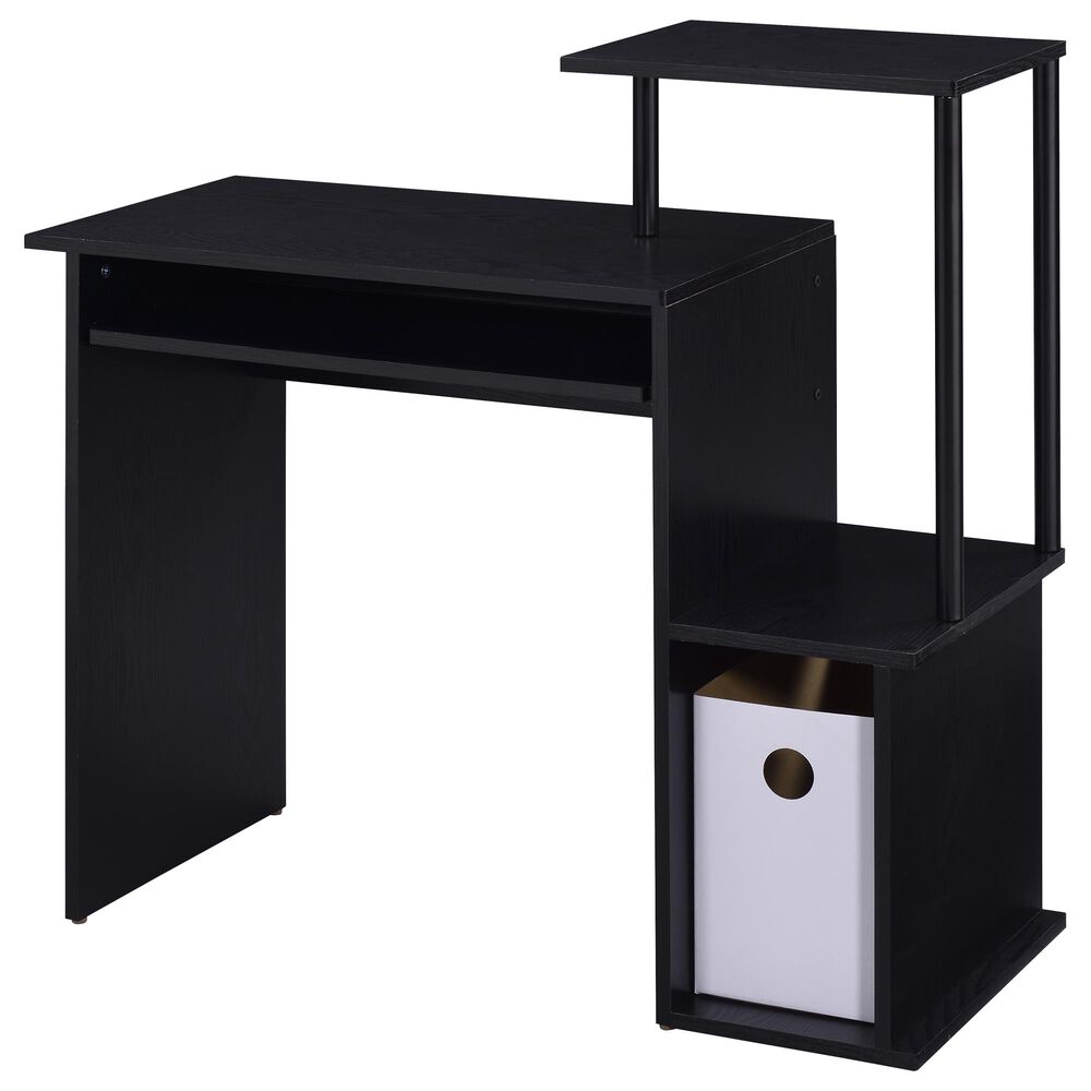 Gunnison Co. Lyphre Computer Desk in Black, , large