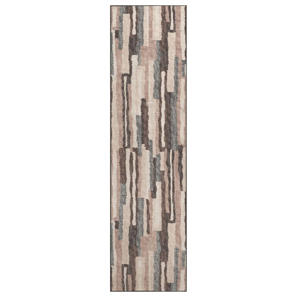 Dalyn Rug Company Brisbane Geometric 2"3" x 7"6" Sable Runner, , large