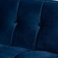 Baxton Studio Ambra Stationary Sofa in Royal Blue Velvet, , large
