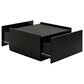 Furniture of America Elovier Coffee Table with Storage Drawers in Black, , large