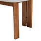 Baxton Studio Kacela Side Chair with Light Grey Cushion in Walnut Brown (Set of 2), , large