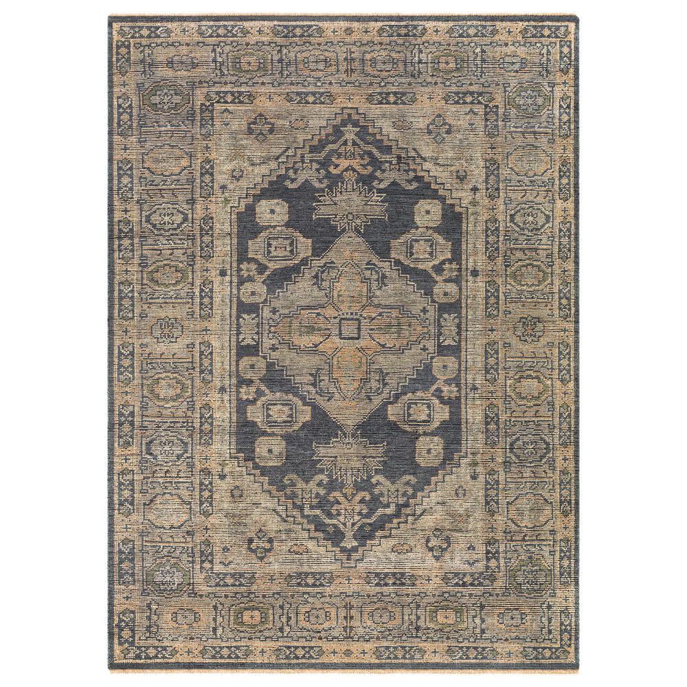 Surya Reign 2" x 3" Black, Charcoal, Medium Gray, Light Beige and Tan Area Rug, , large