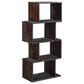 37B Fall River Obsidian 4-Tier Bookcase in Black Walnut, , large