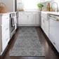 Dalyn Rug Company Burano BU8 2"3" x 7"6" Gray Indoor/Outdoor Runner, , large