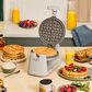 Bella Golden Rotating Waffle Maker in Oatmilk, , large