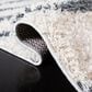 Safavieh Venus Shag VNS603B 2"2" x 12" Ivory and Dark Grey Runner, , large