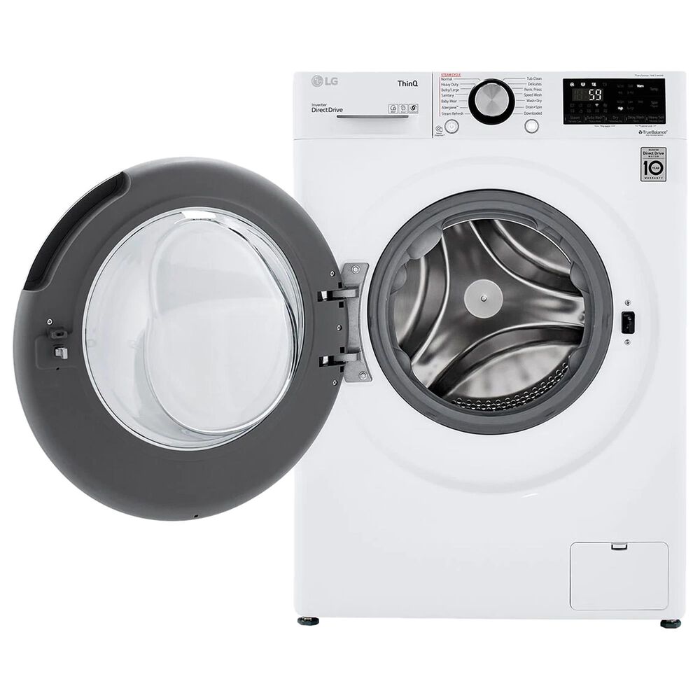 LG 2.4 Cu.Ft. Smart Wifi Enabled Compact Front Load AllInOne Washer