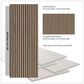 MS International Sonowood Acoustic Wood Slat 9.5" x 94.5" Wall Panels in Natural, , large