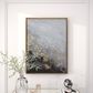 CosmoLiving by Cosmopolitan 40" x 30" Abstract Corner Wall Art in Black, Metallic Gold, White and Smoky Gray, , large
