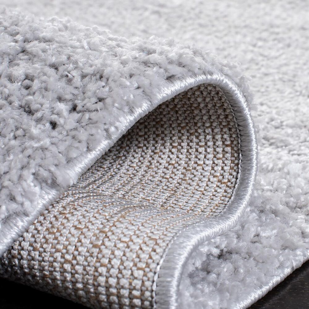 Safavieh August Shag 2&#39; x 8&#39; Light Grey Runner, , large