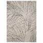 Nourison Rustic Textures Ivory and Grey 7"10" x 10"6" Area Rug, , large