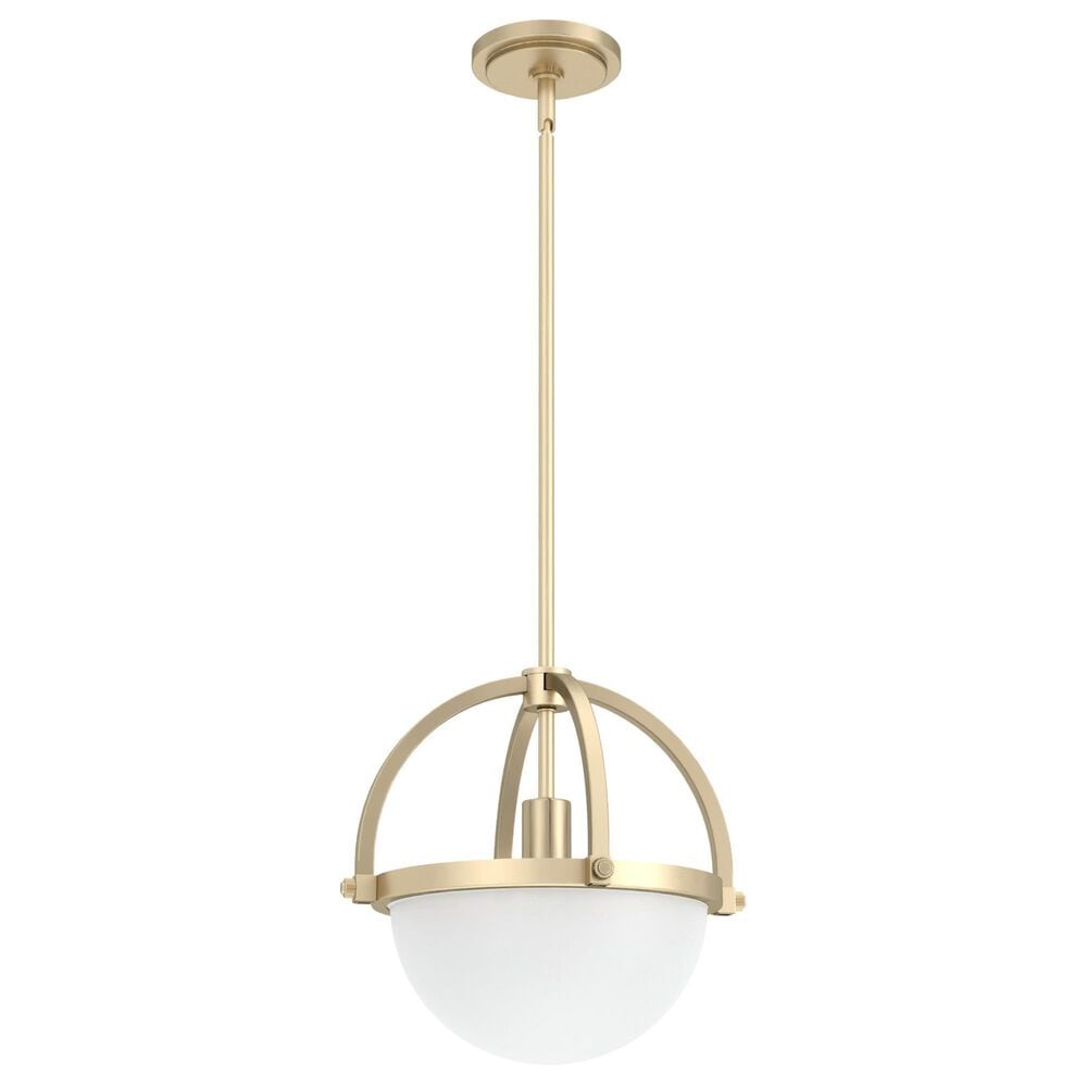 Hunter Wedgefield 1-Light Pendant in Alturas Gold, , large