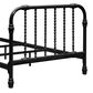 Furniture of America Wren Twin Spindle Kids Bed in Black, , large