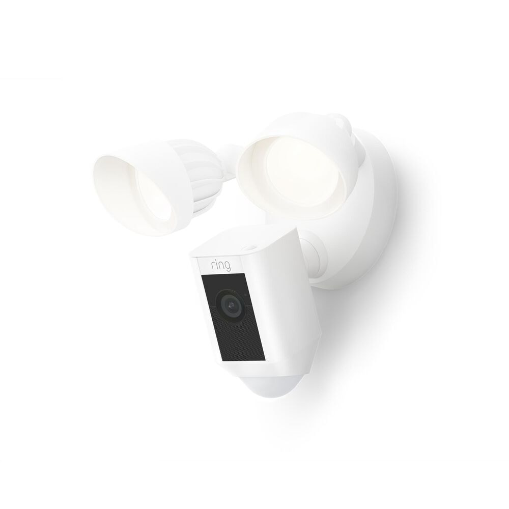 Ring Floodlight Cam Wired Plus in White, , large